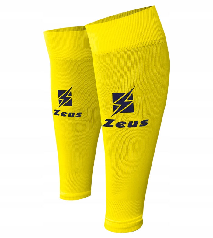 Getry Piłkarskie Zeus Tube bez stopy Giallo Senior