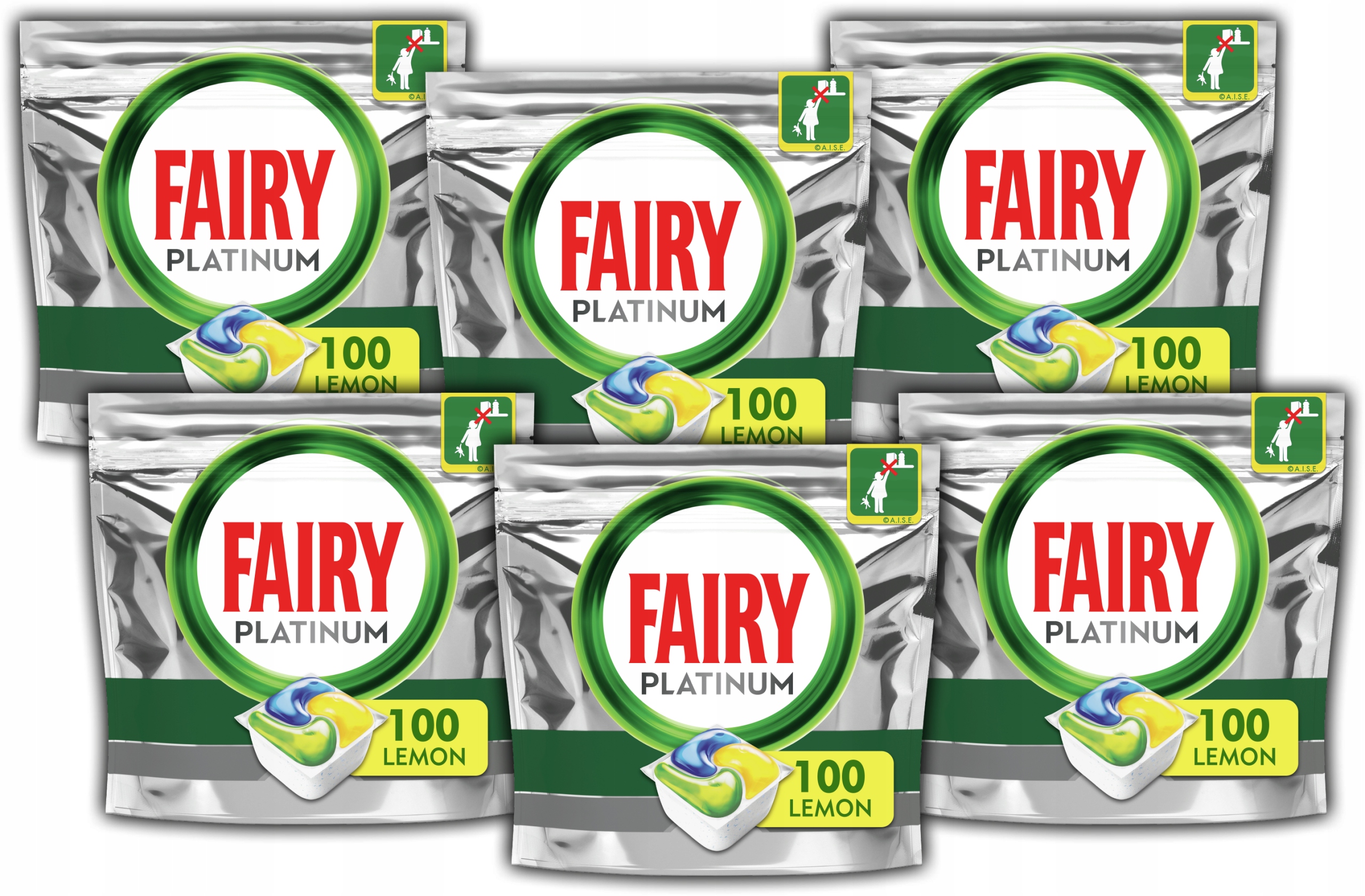 

Fairy Platinum tabletki do zmywarek 600 sztuk