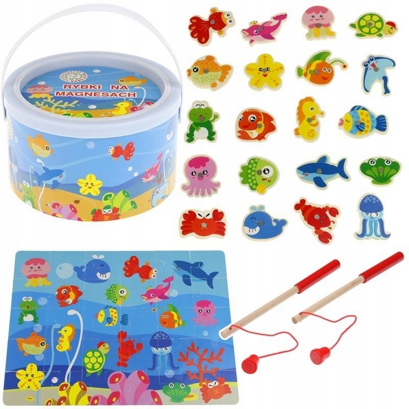 

Łowienie Rybek Gra Drewniane Rybki Do Łowienia