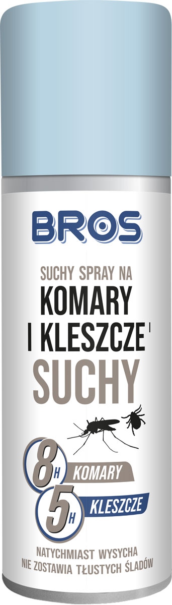 

Bros Spray Suchy na Komary i Kleszcze 90ml