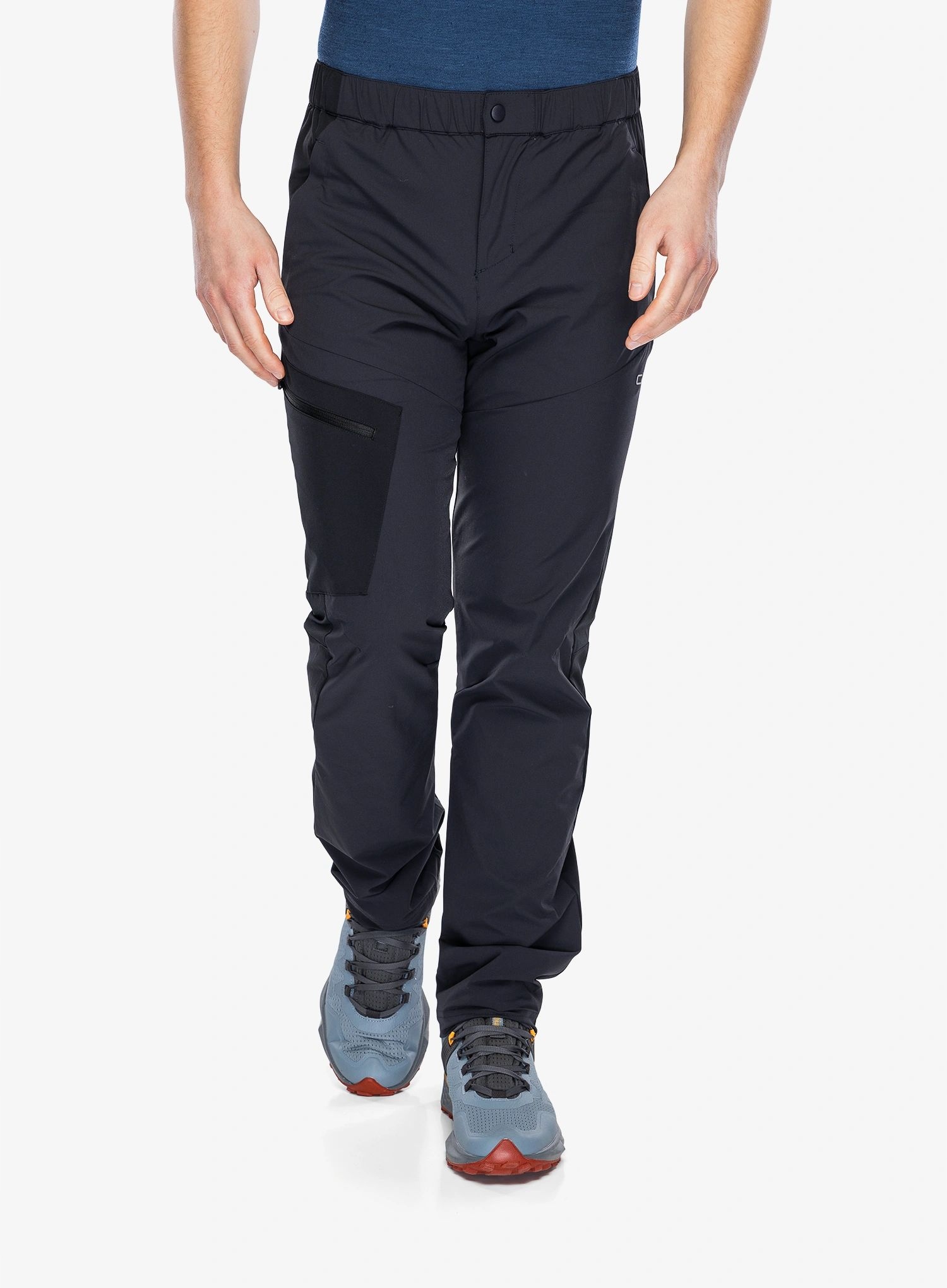 Turistické kalhoty Cmp Quirk Long Pant antracitová barva 50 (L)