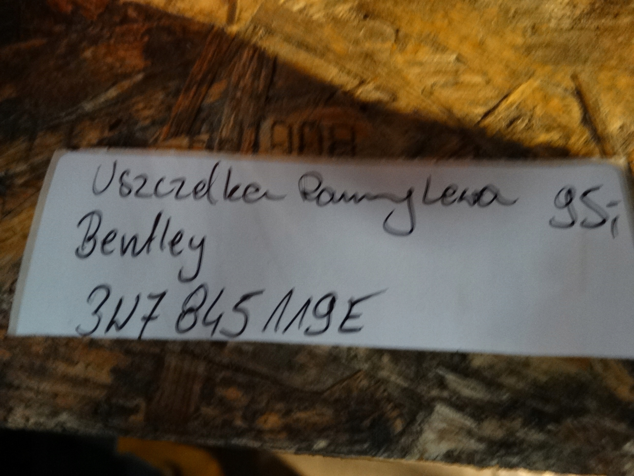 IDEALNA gasket RAMY left BENTLEY 1