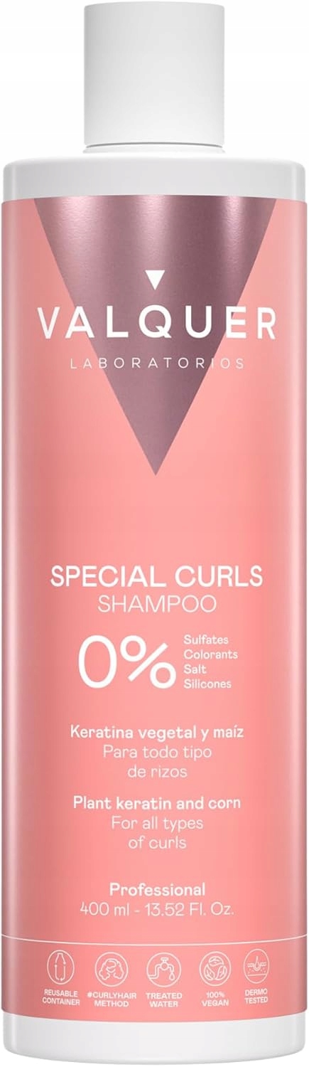 Valquer Curl Shampon Šampon pro kudrnaté vlasy 400 ml
