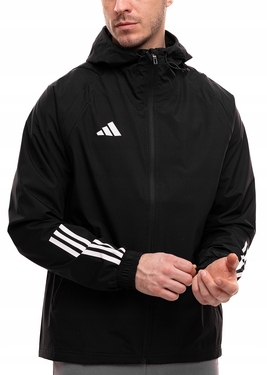 Pánská sportovní bunda adidas proti dešti, větrovka vel L