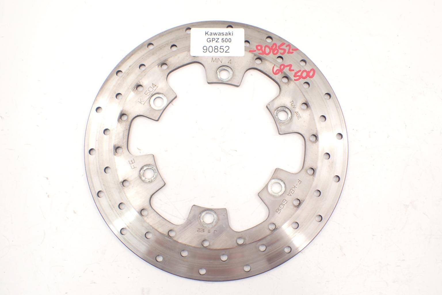 90852 - Передній гальмівний диск 4,7 мм Kawasaki GPZ 500