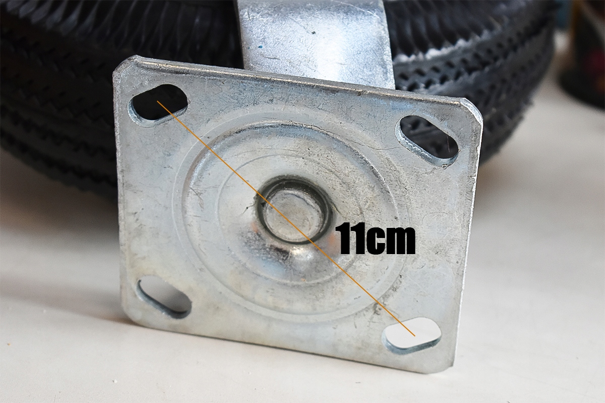 KOŁO OBROTOWE POMPOWANE 3.50-4 11X25CM Marka Toolpark