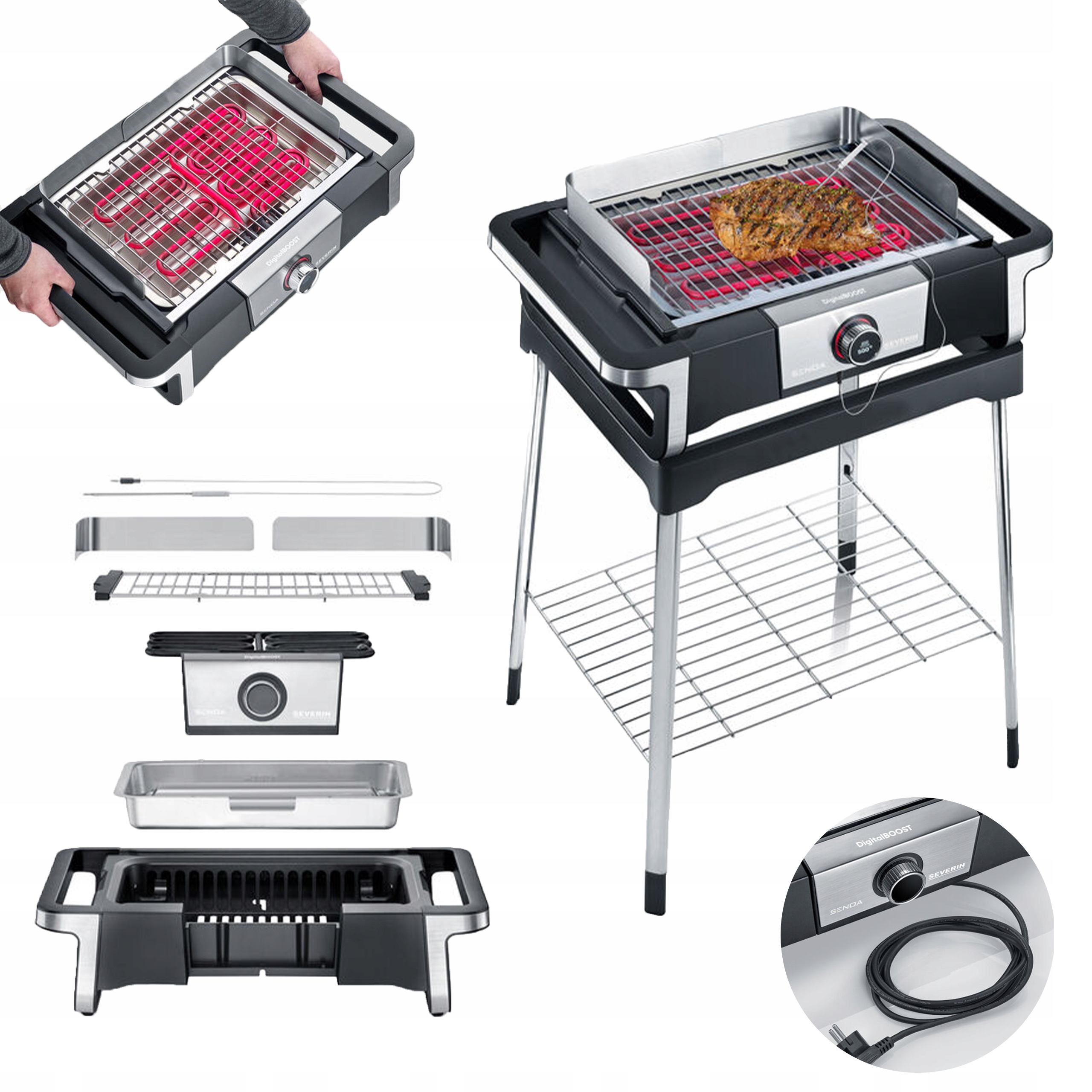 

Grill Elektryczny Ogrodowy Na Balkon 3000W Severin