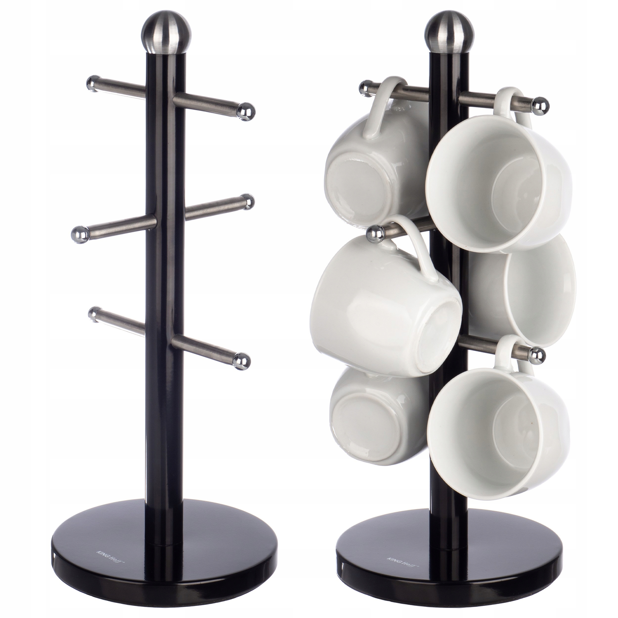 STOJAK Kubki SZKLANKI Wieszak Organizer KUCHENNY 6 EAN (GTIN) 5908287212206