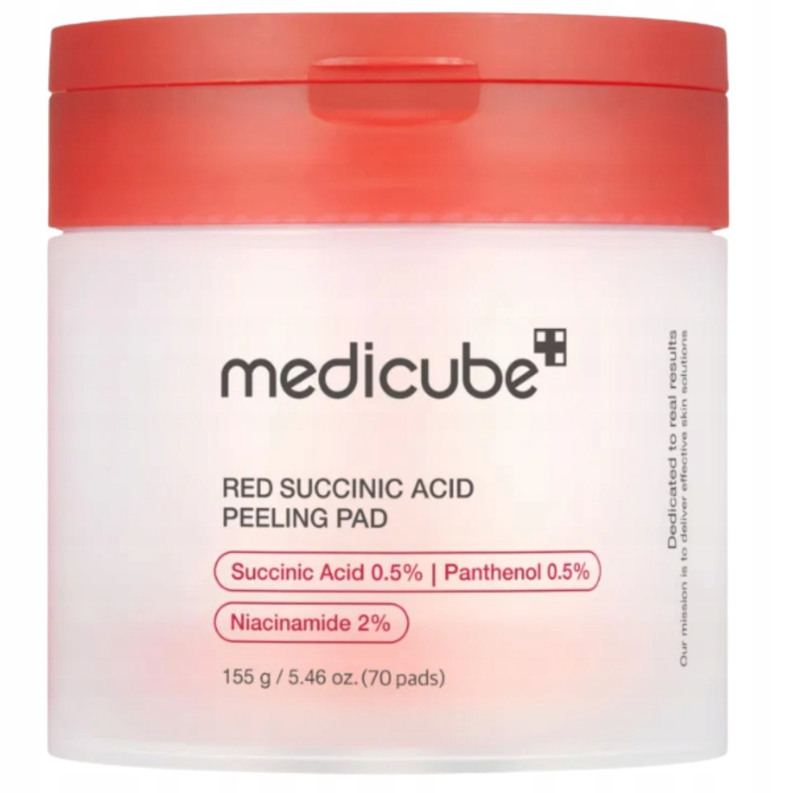 Medicube Red Succinic Acid Peeling płatki przeciw niedoskonałościom 70 szt.