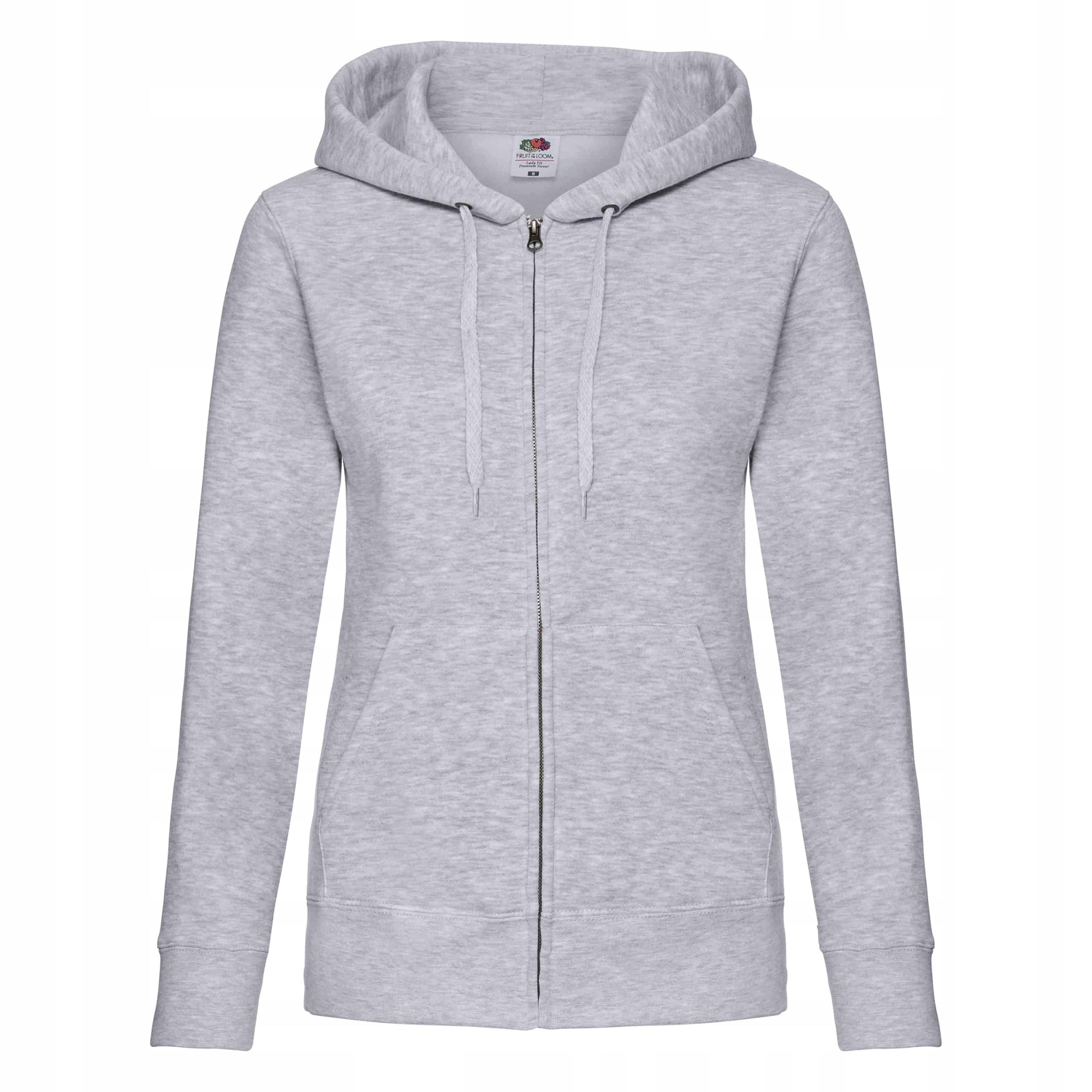 

Bluza rozpinana z kapturem Fruit Loom Szary M