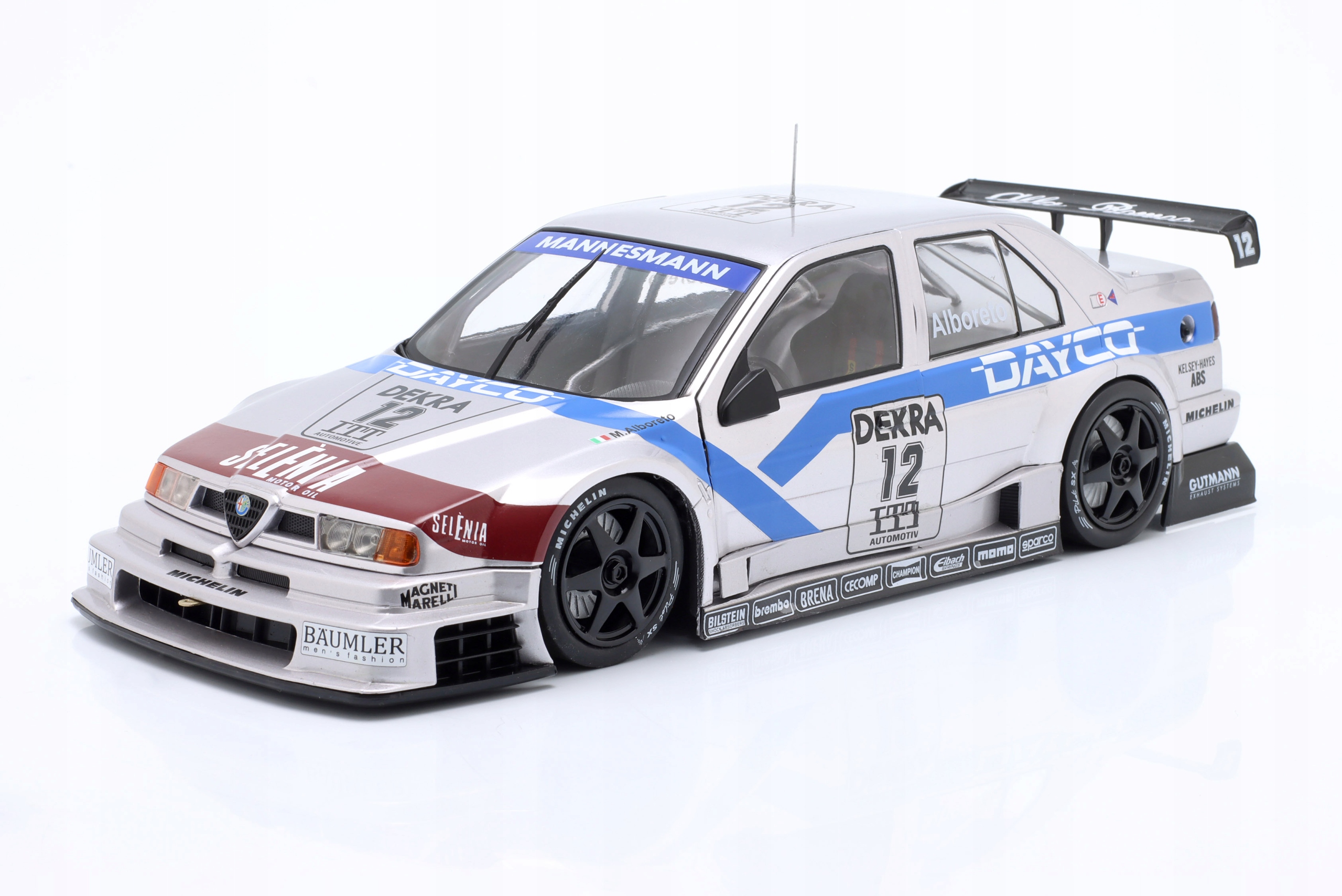 Alfa Romeo 155 V6 Ti Dayco #12 Dtm Itc 1995 Michele Alboreto WERK83 1:18