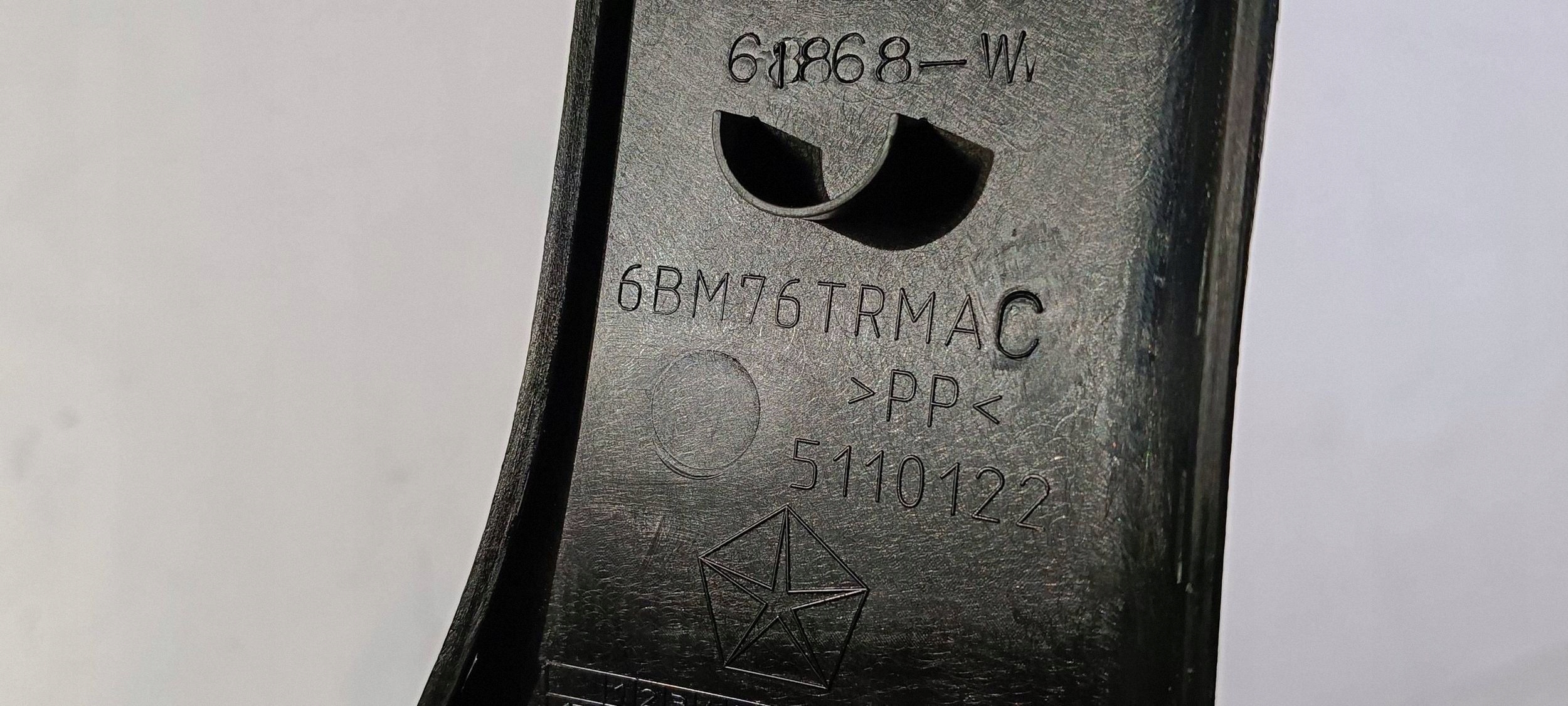 moulding cap threshold of the threshold right inner Dodge Ram V 2019