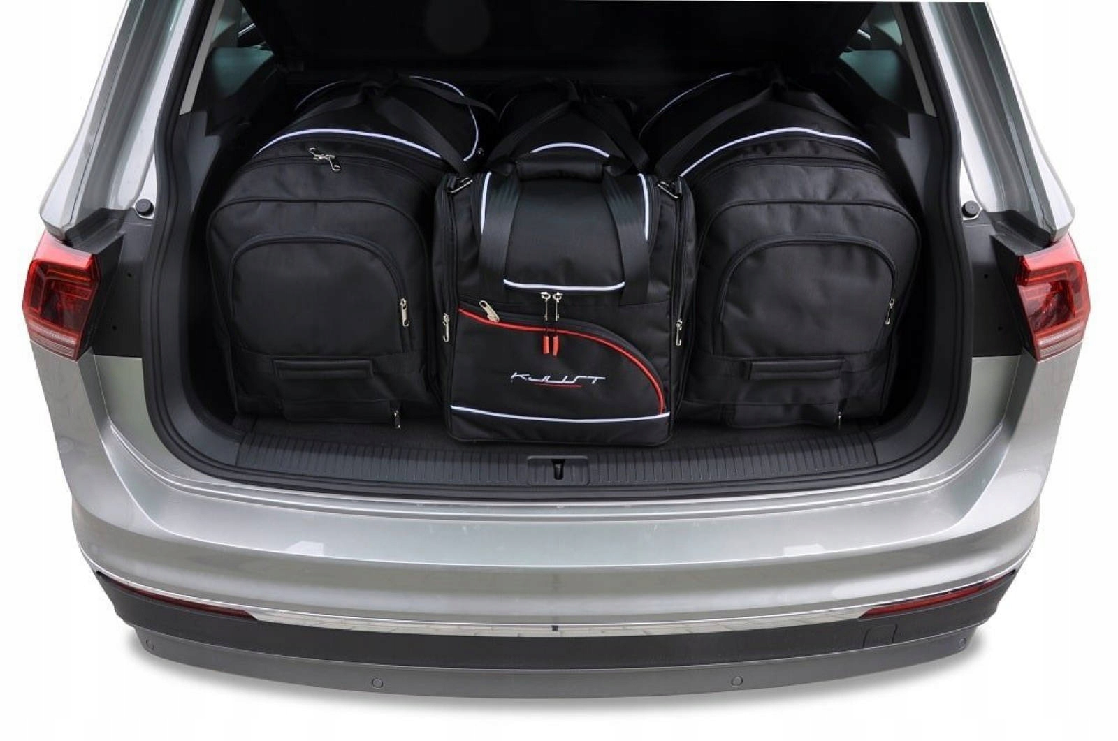 J&j Automotive Sada 4ks cestovných tašiek Aero pre Vw Tiguan 2016+