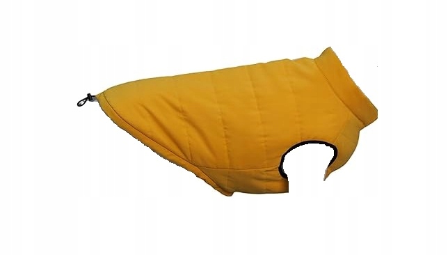 Zimní vesta pro psa Xs – voděodolná, fleecová Žlutá Lovelong