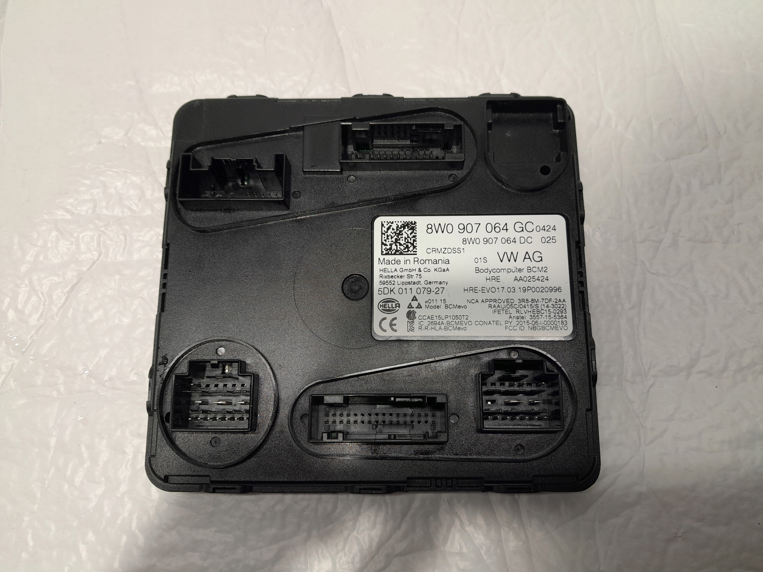 AUDI A4 A5 F5 8W module control unit KOMFORTU BCM 8W0907064GC