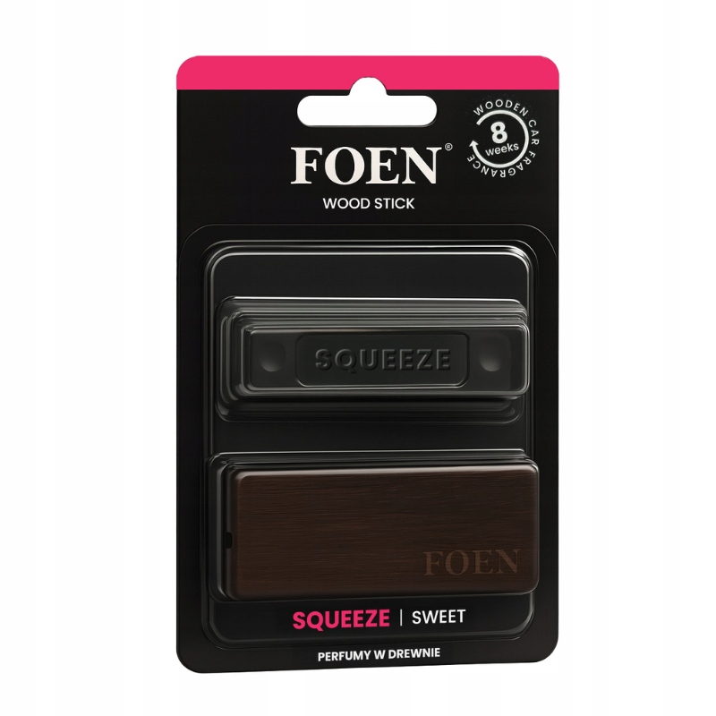 Foen Wood Stick Squeeze drewniany zapach samochodowy do kratki