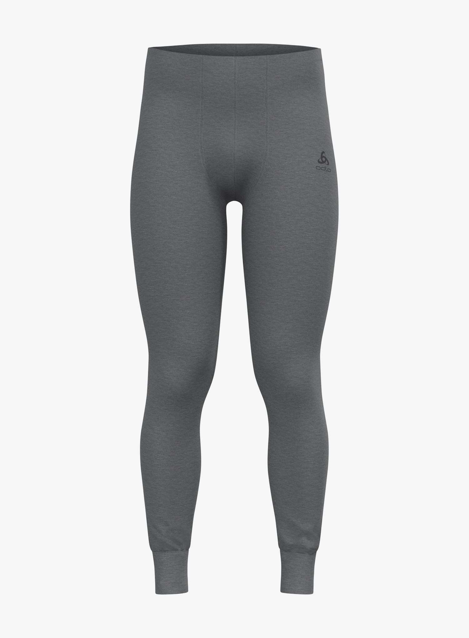 Termoaktivní legíny Odlo Active Warm Eco Bl Bottom Long šedo-melange S