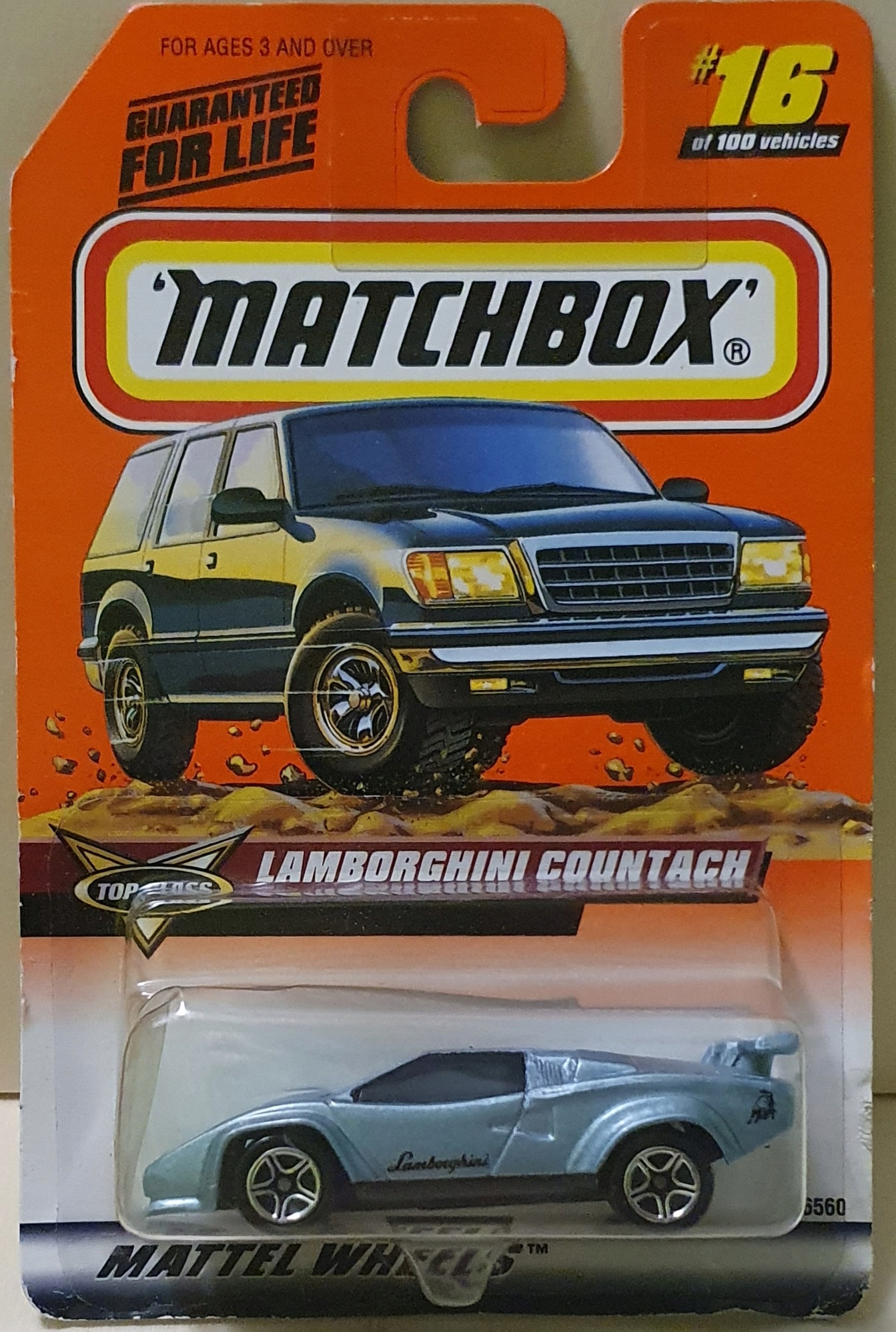 Matchbox 1998r Lamborghini Countach