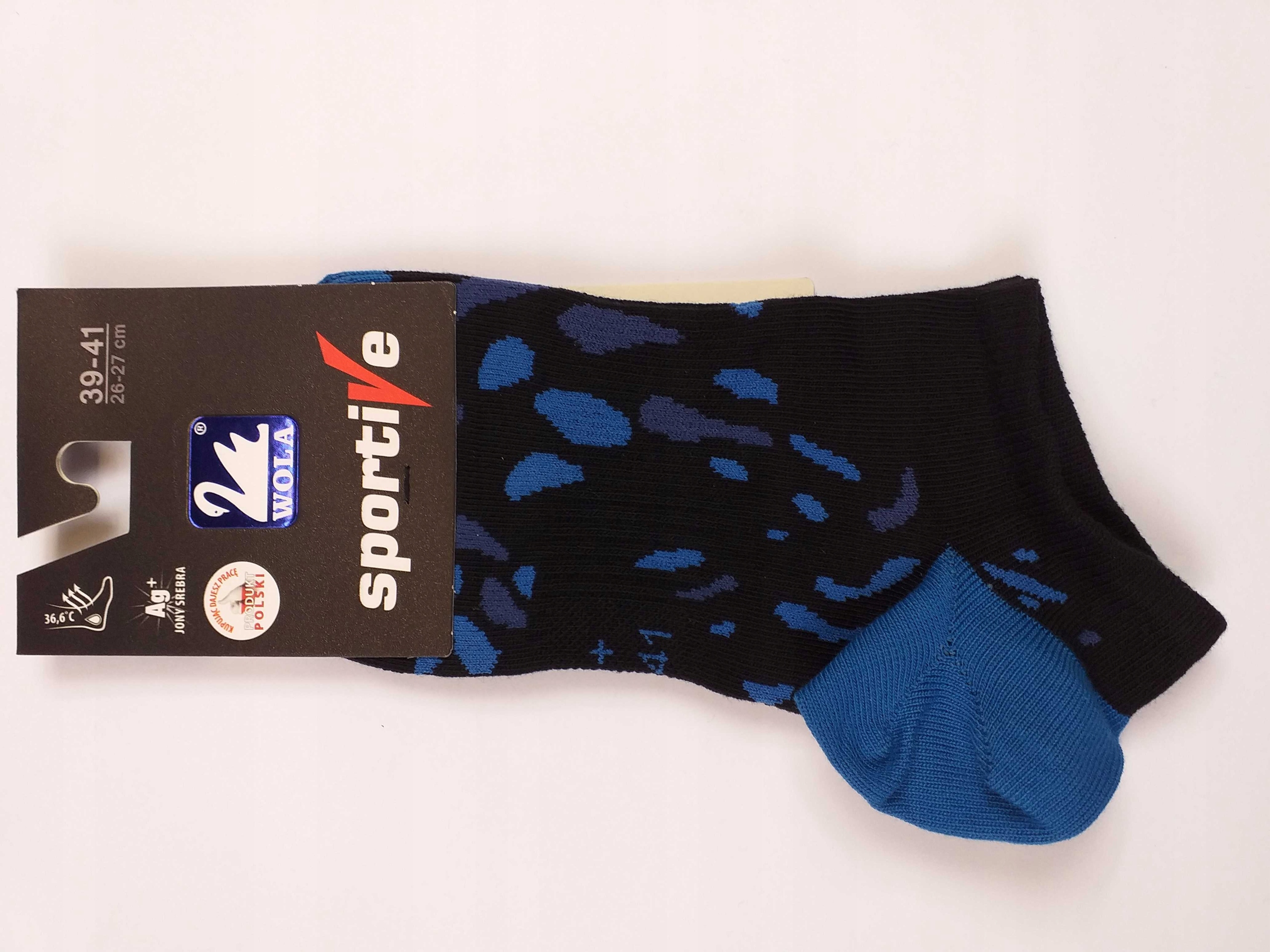 

Wola Stopki męskie wzorowane Ag black r.:39-41