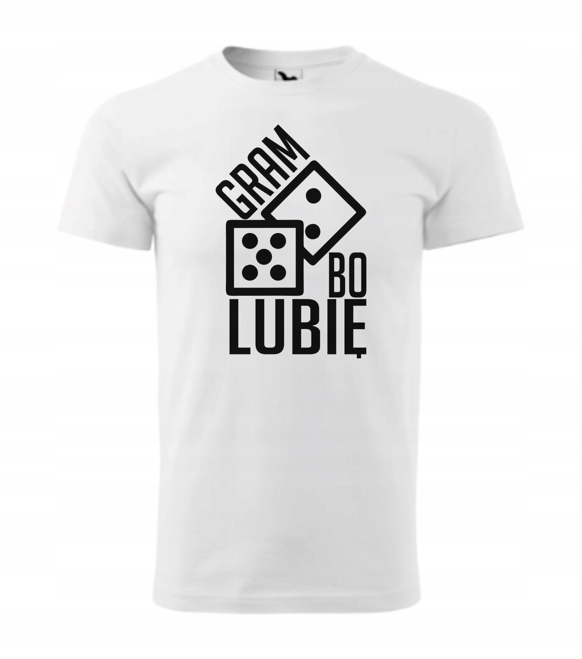 

Koszulka miłośnika gier planszowych t-shirt do gry