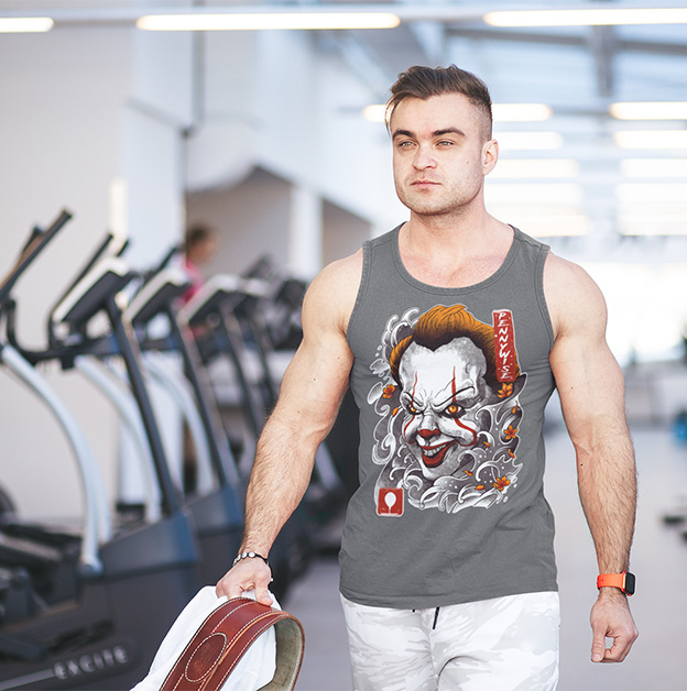 TANK TOP HORROR/ROCK PENNYWISE Rozmiar M