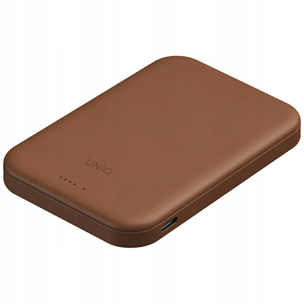 Powerbanka Uniq Lyden Lexa Magnetic 5000mAh Pd Usb-c MagSafe karamel