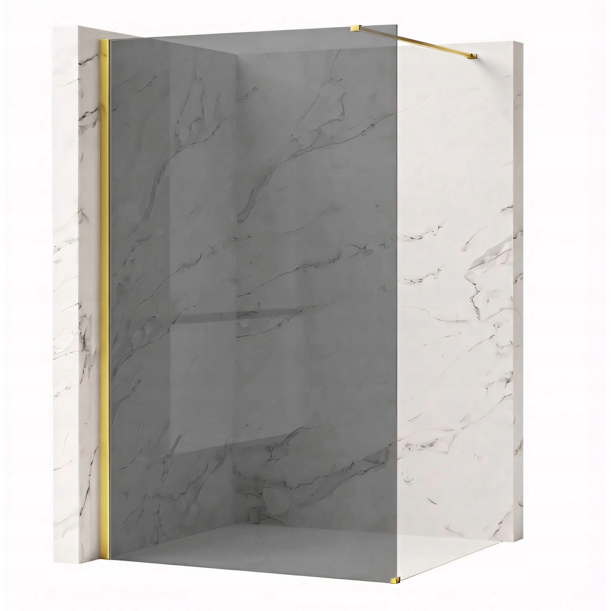 Rea Ścianka Prysznicowa Flexi 130 Grey Gold