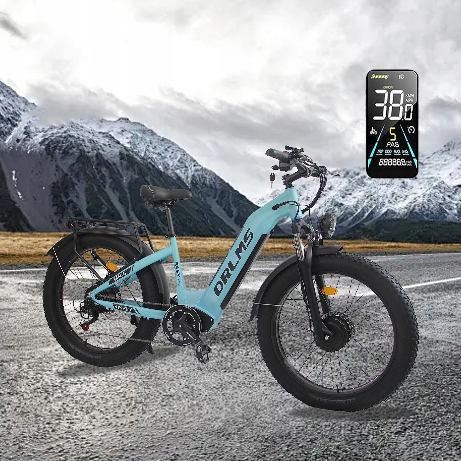 Електромобіль Orlms Mn-6 23Ah 60 Км/H 3000W 52V Mtb