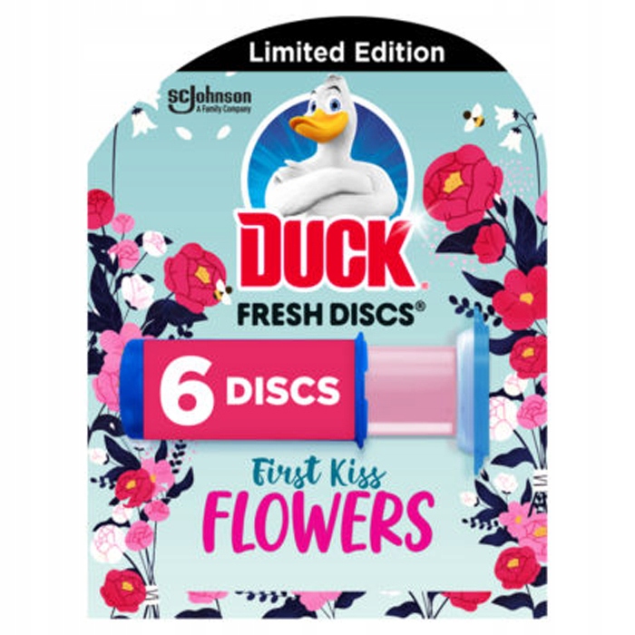 

Duck First Kiss Flowers krążek do toalety 36 ml