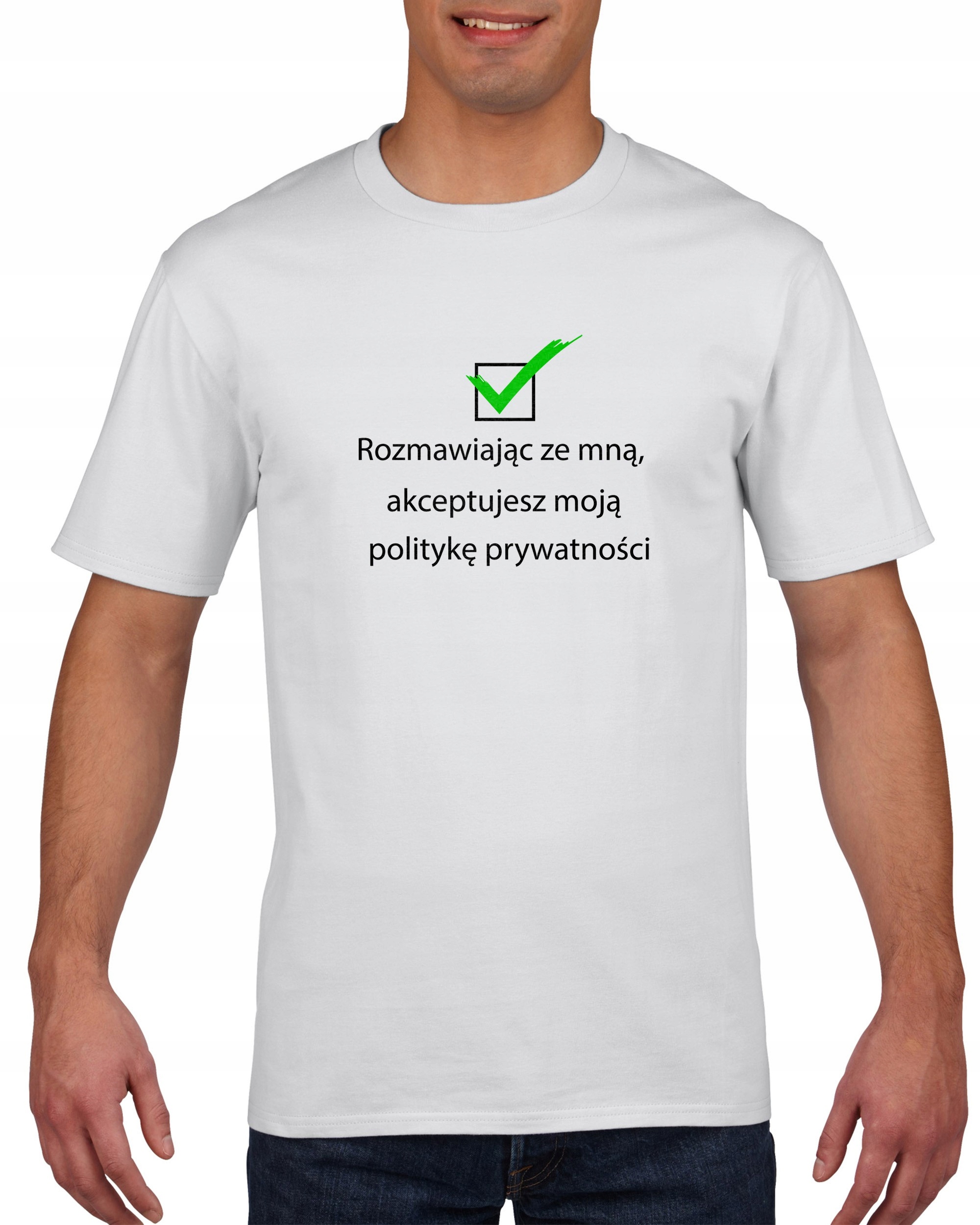 

Koszulka meska Polityka Prywatnosci M