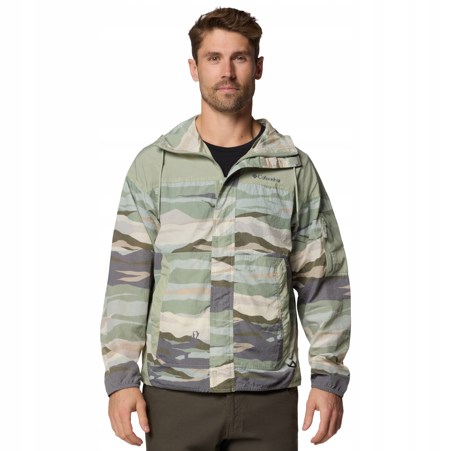 Pánská větrovka Columbia Challenger II Novelty [L], nylonová, velikost Z