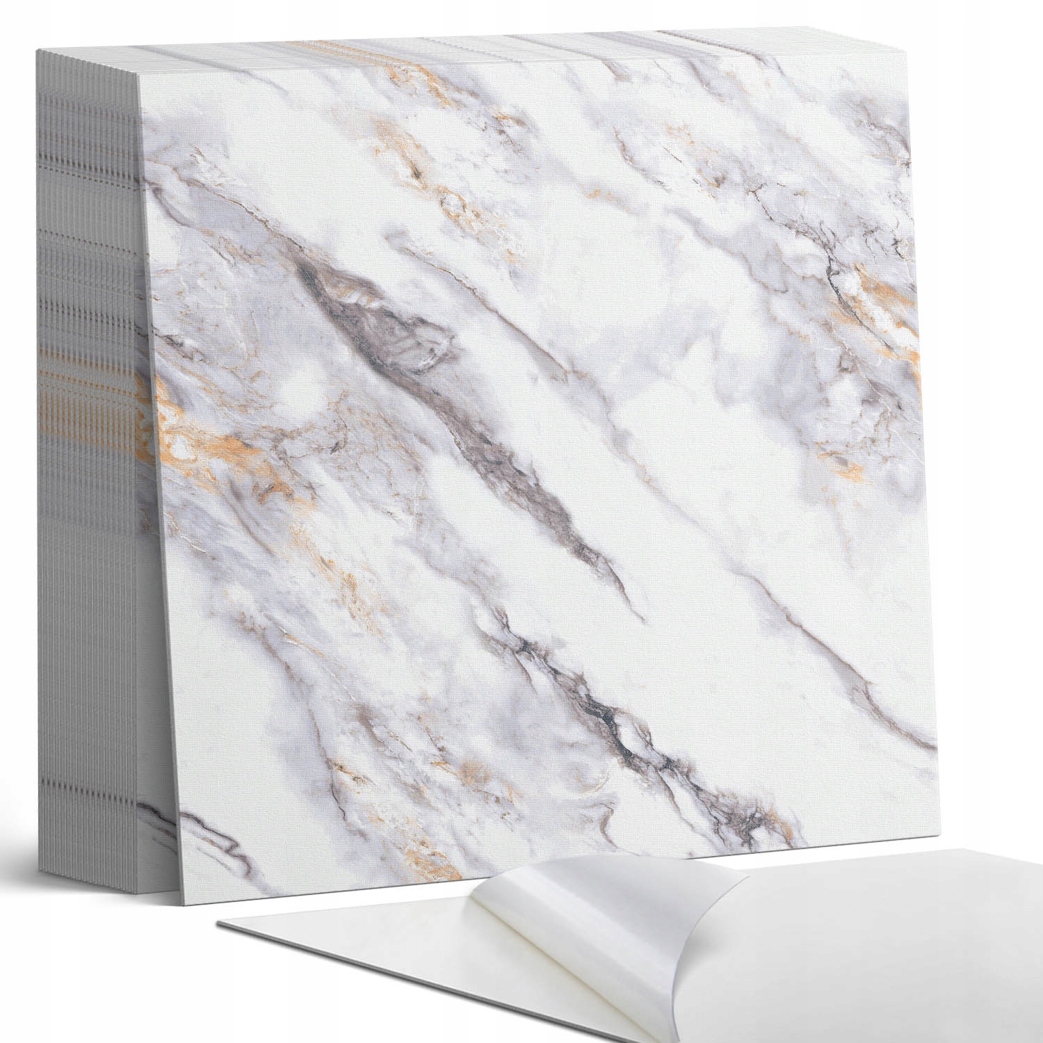 Nástěnné dlaždice Vinyl Mramorový styl v elegantním provedení 20 x 20 x 20 cm