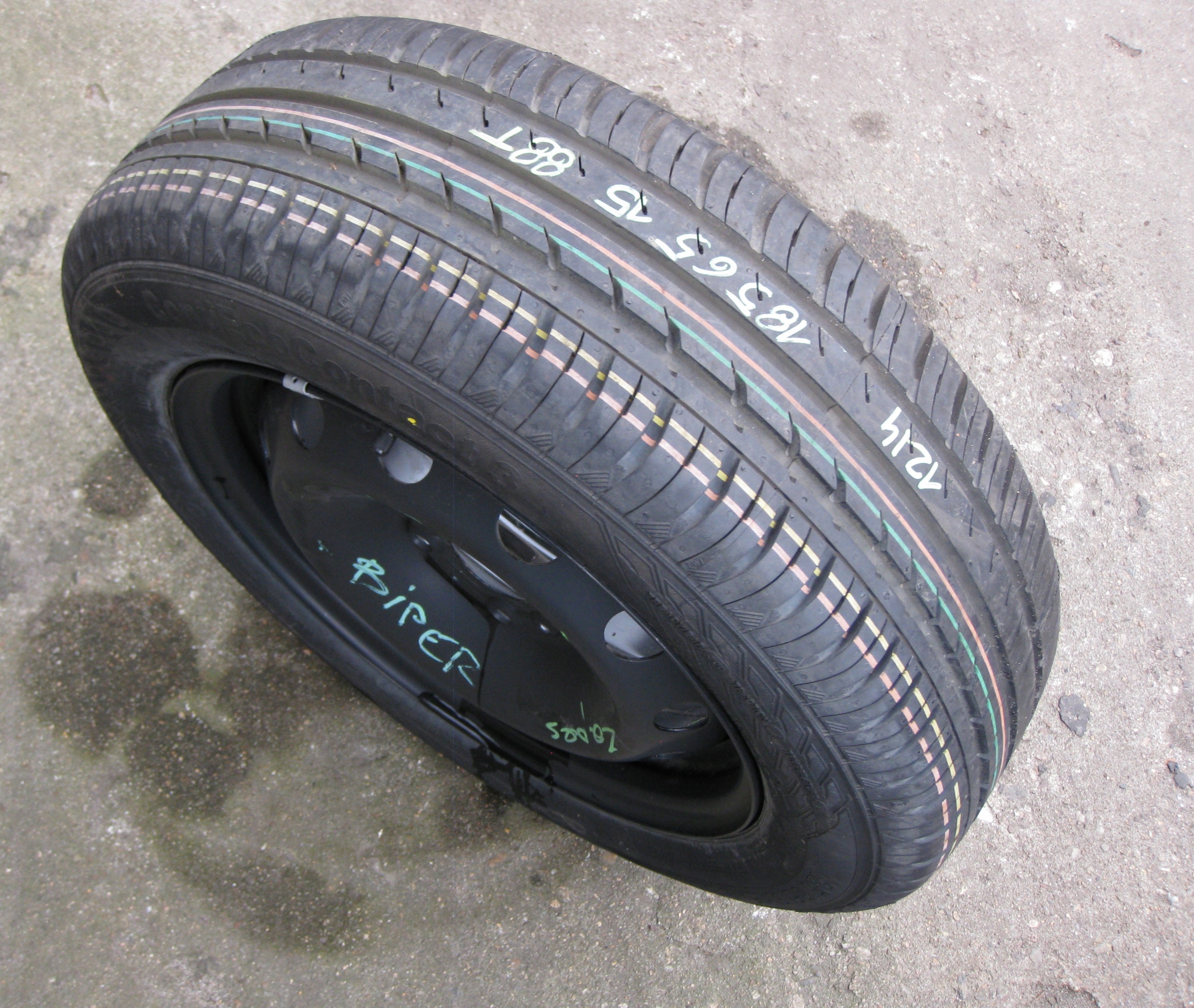 CITROEN NEMO BIPPER wheel spare 185/65/15 KBA43737