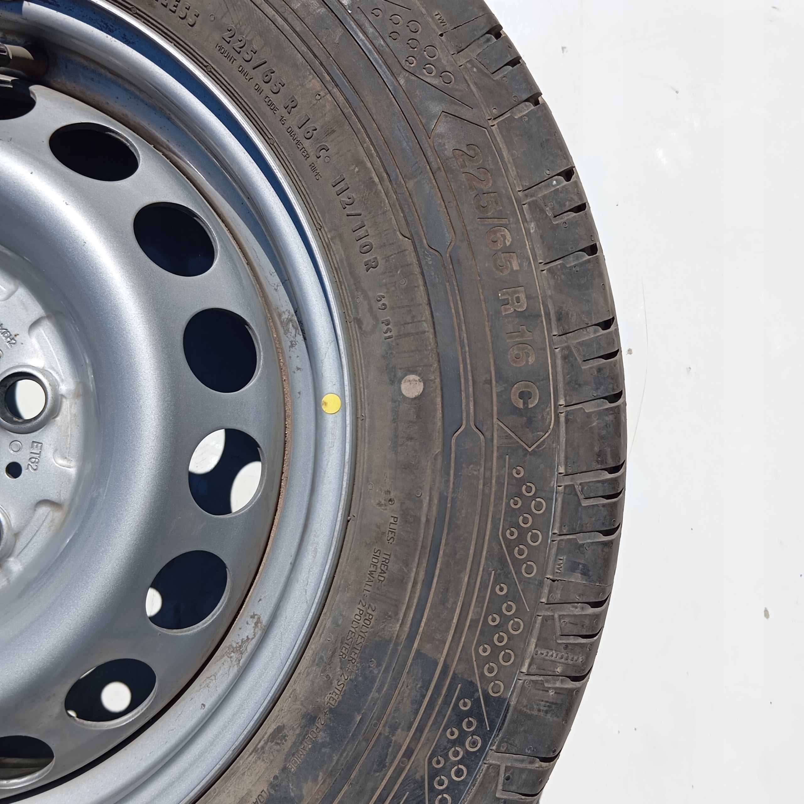 Koła MERCEDES SPRINTER 2019 W910 225/65/16C Okazja 2 szt Continental Rodzaj opon Brak informacji