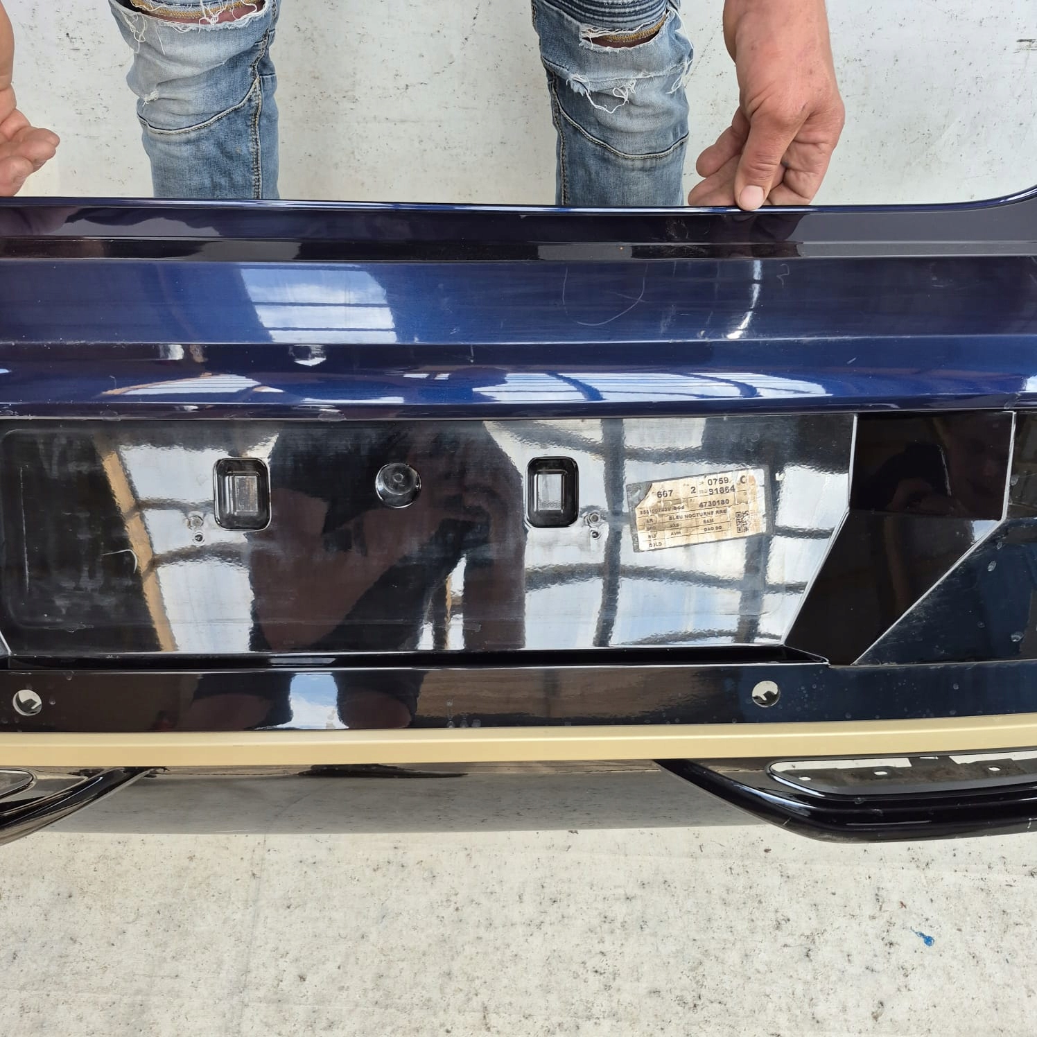 RENAULT MEGANE E-TECH ELECTRIC 22-> bumper rear part rear PDC