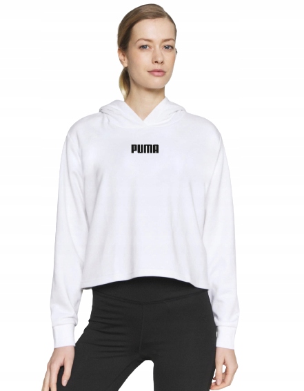 Puma Dámská Krátká Mikina Crop Top Kapuce Croped XL