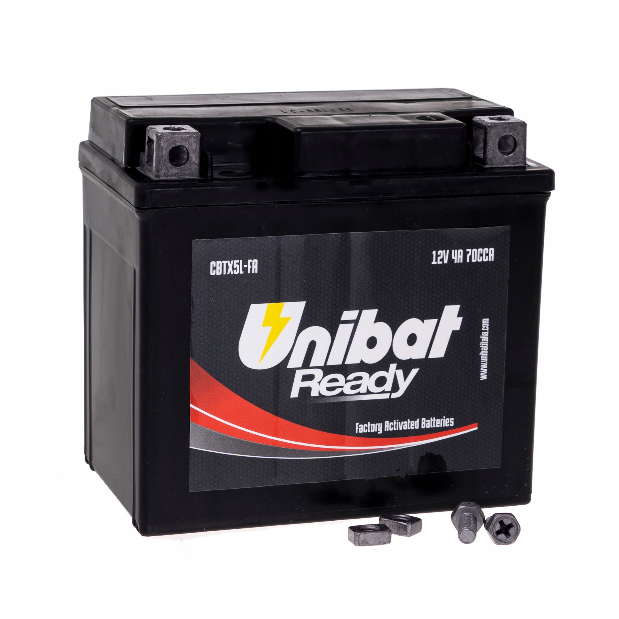 

Akumulator motocyklowy Agm Unibat CBTX5L-FA P+