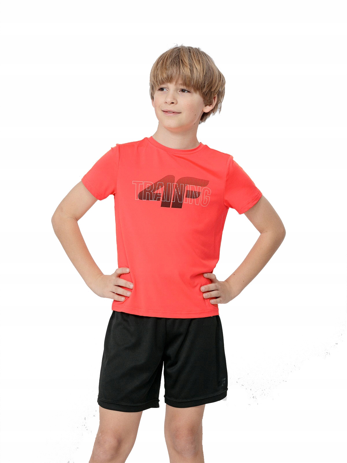 

4F Koszulka Sportowa, Funkcyjna Chłopiec JTSMF001