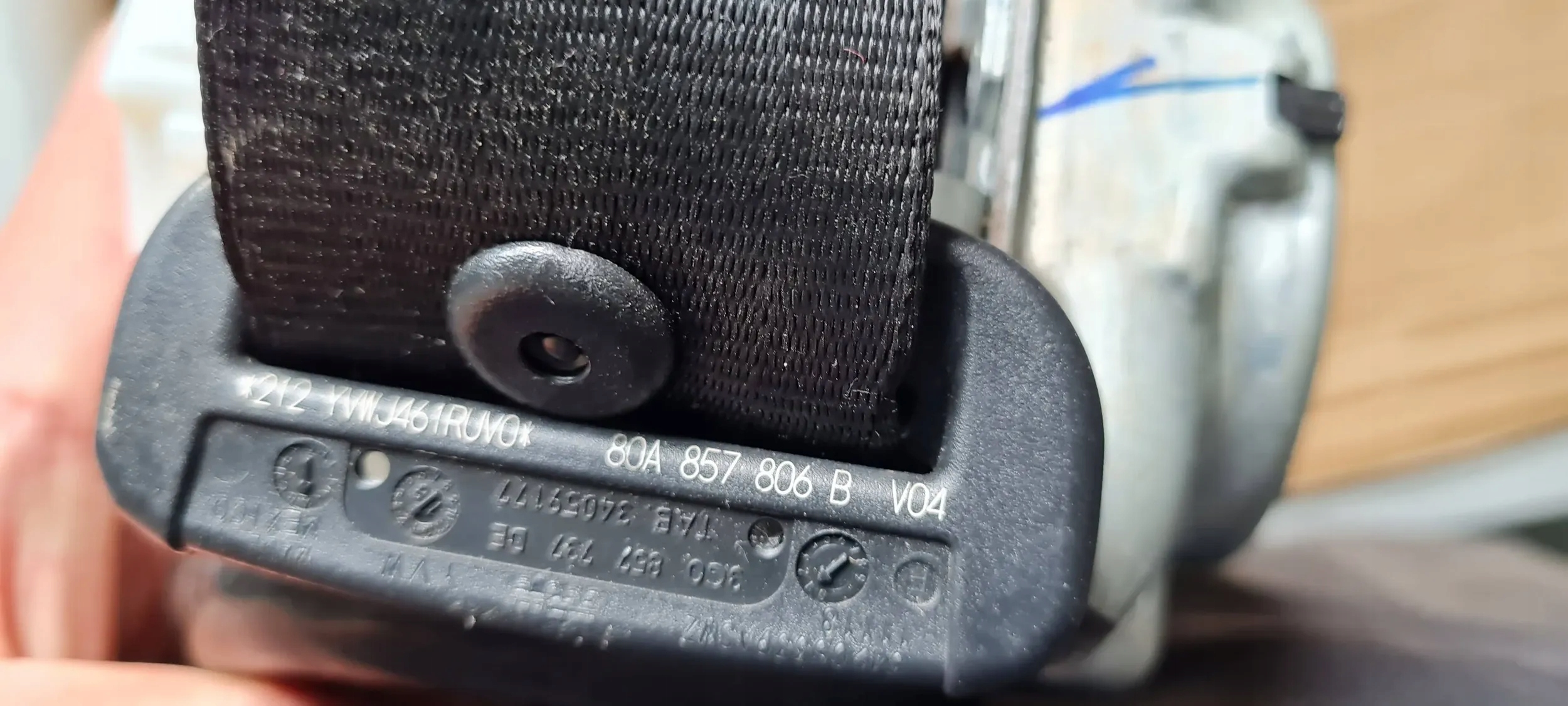 SQ5 Q5 80A Gurten Sicherheits rechts heck Spanner 80A857806B