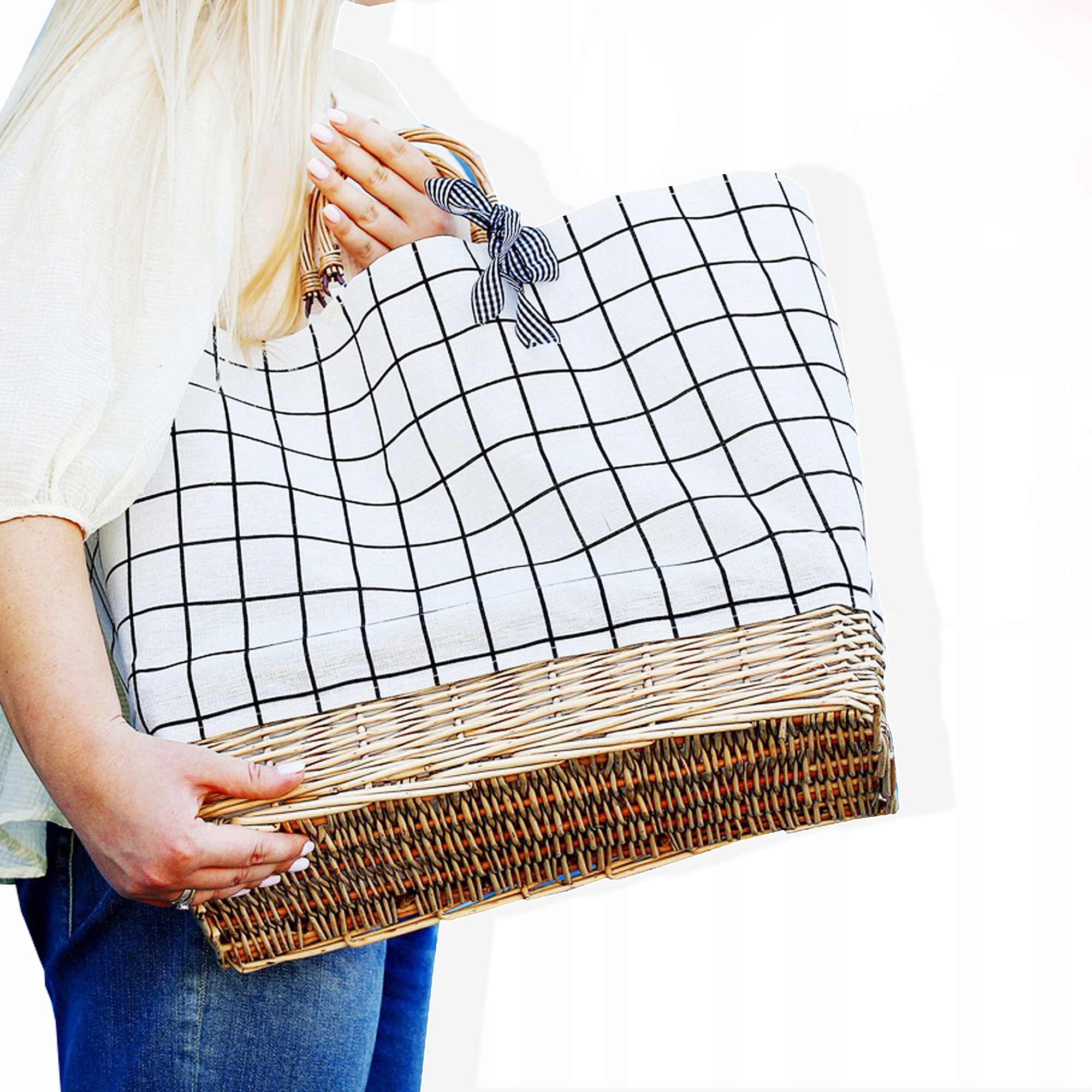 

Ekologiczna Torba, Koszyk Na Zakupy Piknik Pojemna