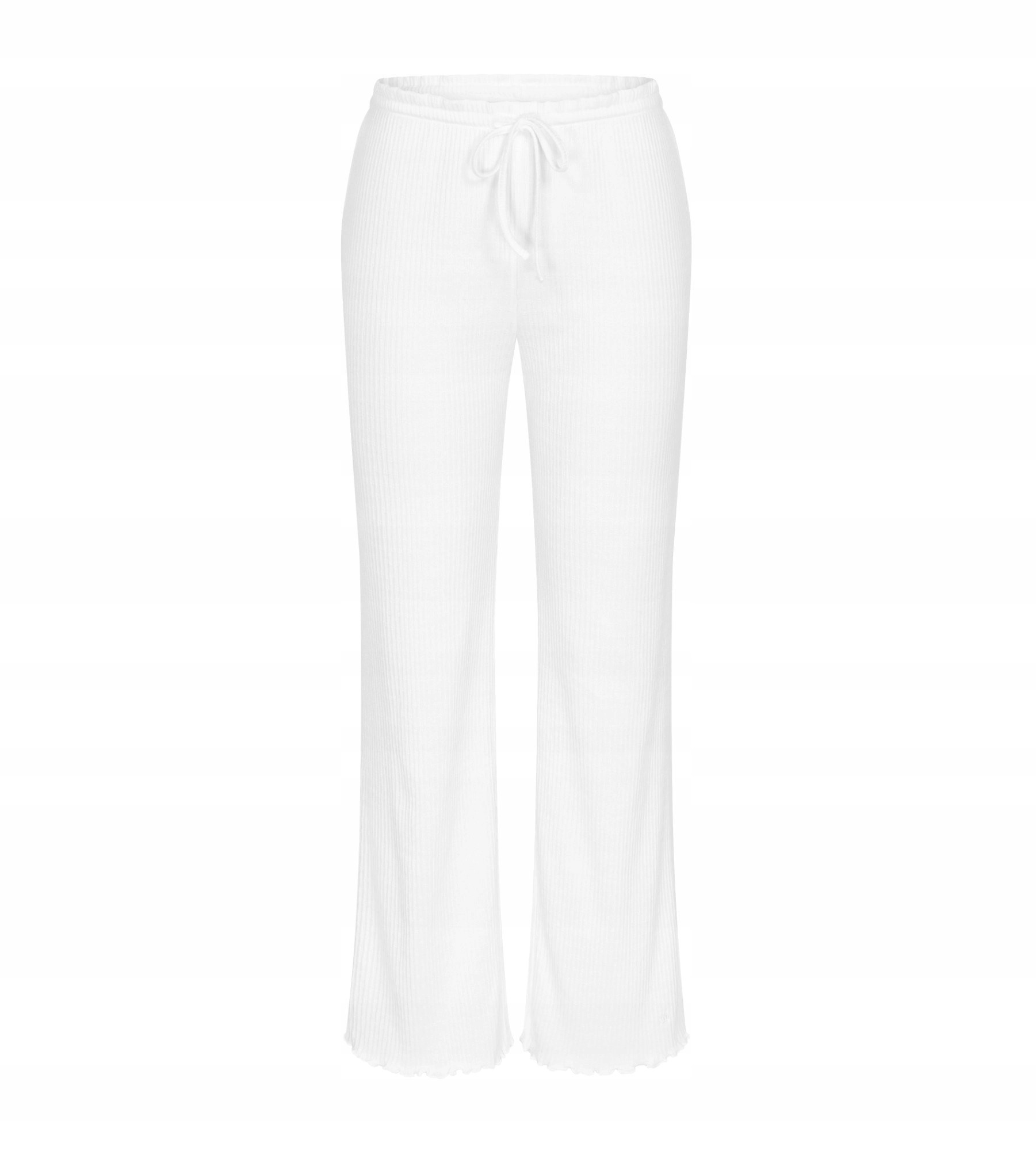 Dámské kalhoty Mix & Match Trousers Pointelle Ecru 00GZ Triumph Ecru 36