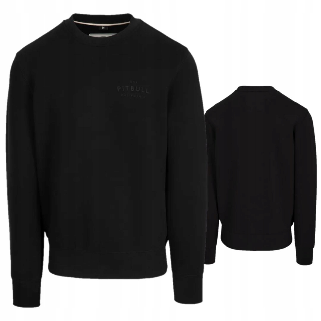 Pitbull West Coast Pánská Mikina Bez Kapuce Crewneck Sampson Černá Black S
