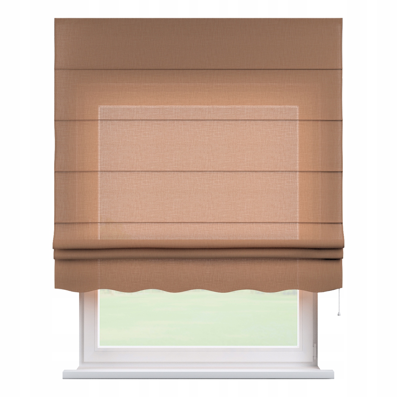 Hotová rímska roleta Florencia 80x160 cm oranžová