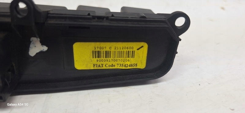 light switch FIAT BRAVO II 735424858