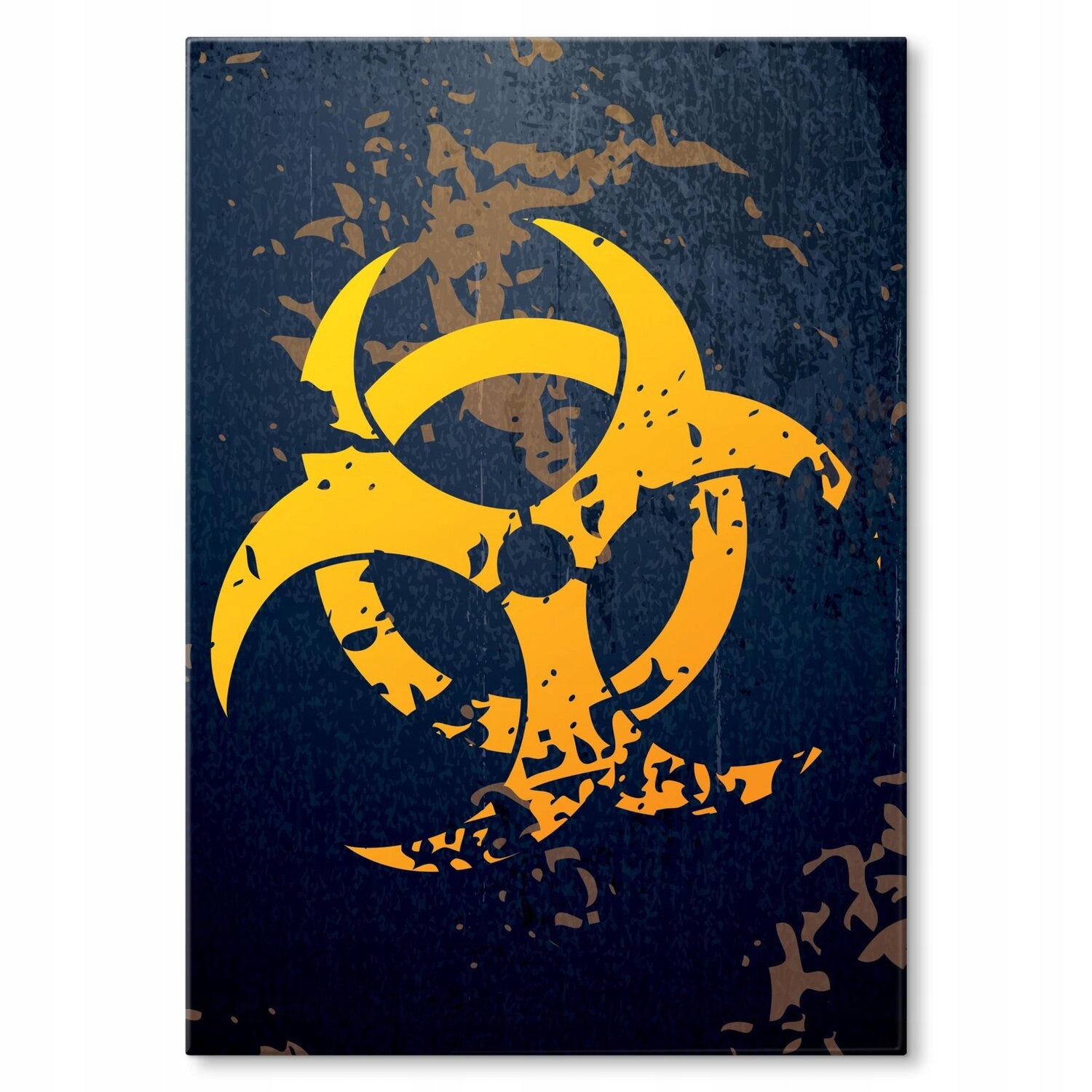 Kovový plakát Virus Dárek 42 x 59 cm