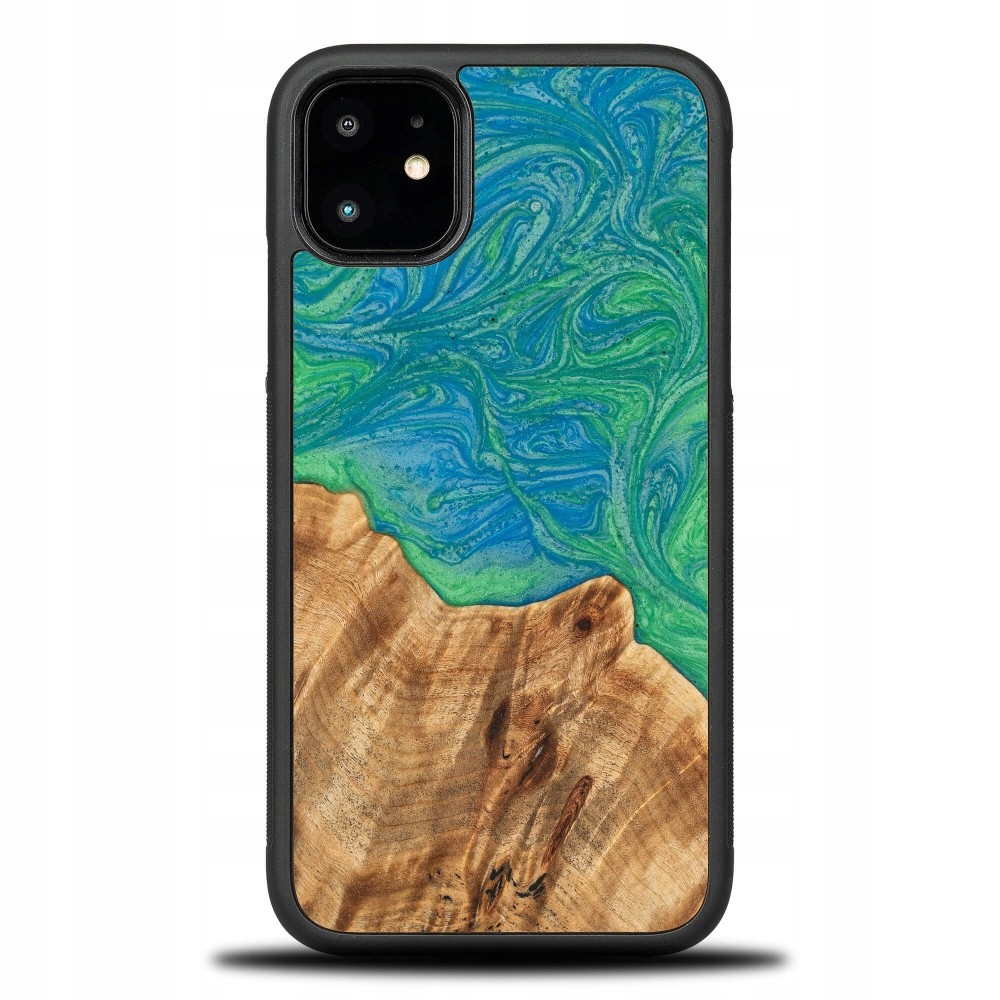 Pouzdro Bewood Unikátní pro iPhone 11 Neony Tokio