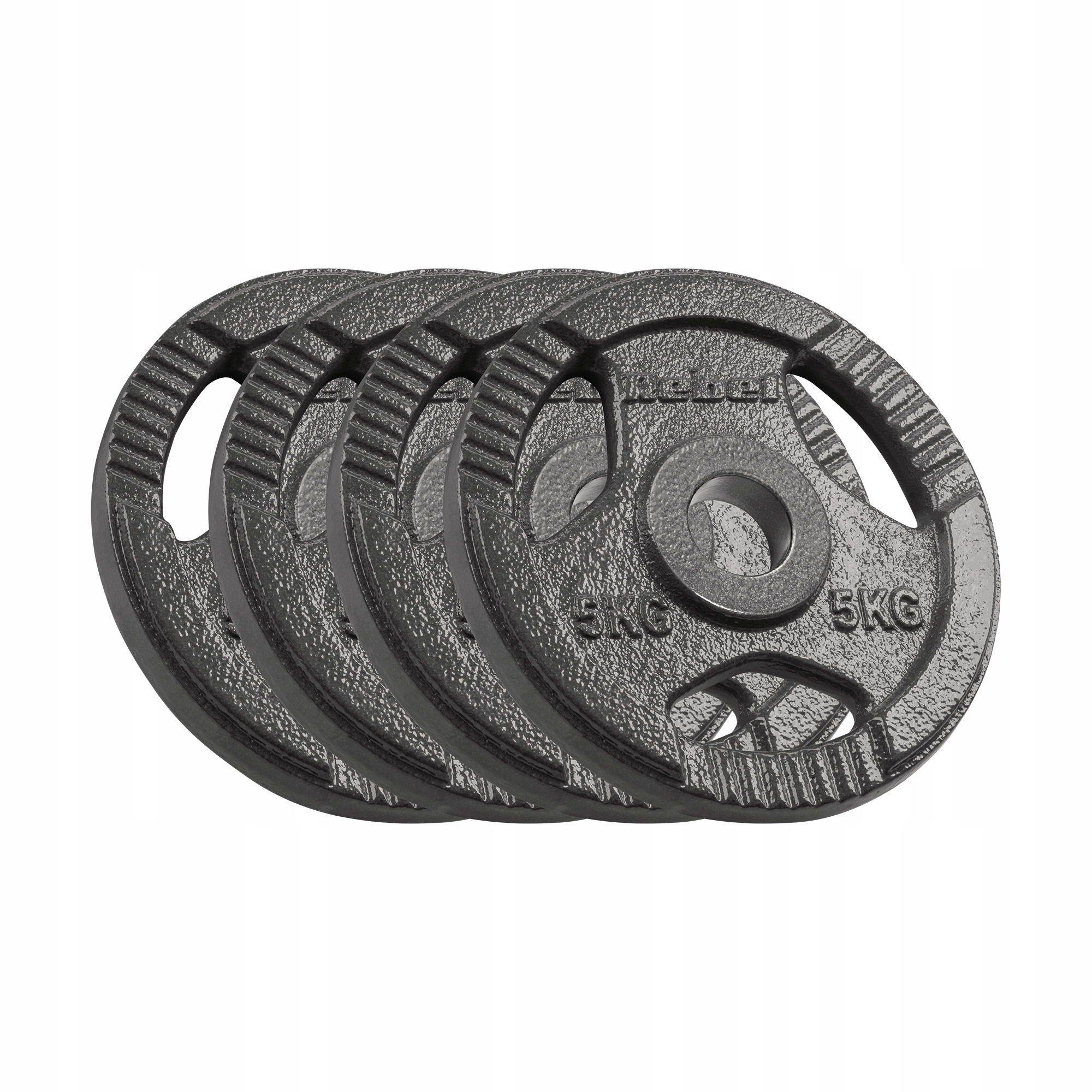 Závaží litinová sada 4x5 kg otvor 51 mm talíř s držadly Rebel