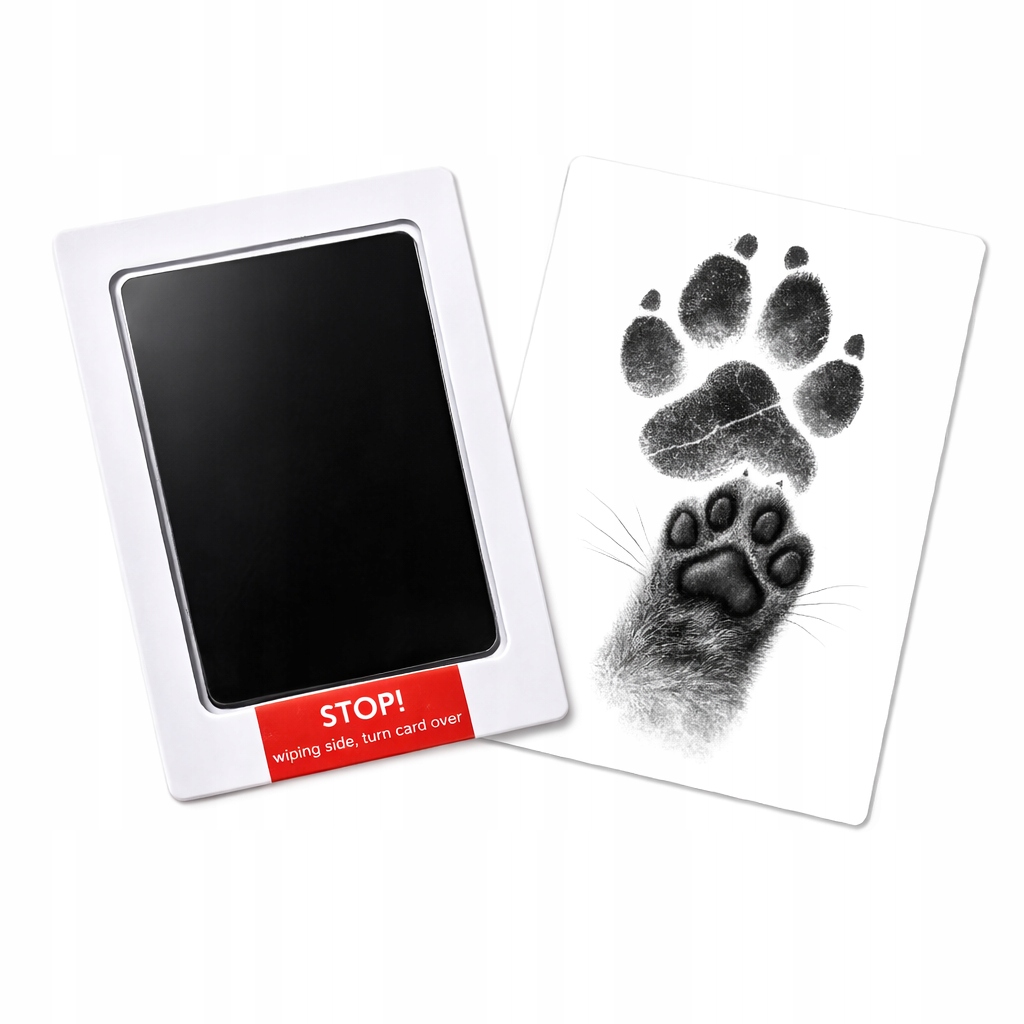 Otisk tlapky psa a kočky sada Pamiatka Pupila Otisk tlapky zvířete