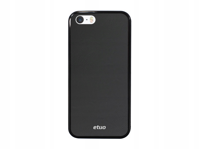 

Etui do Apple iPhone 5SE - Leather Case - czarny