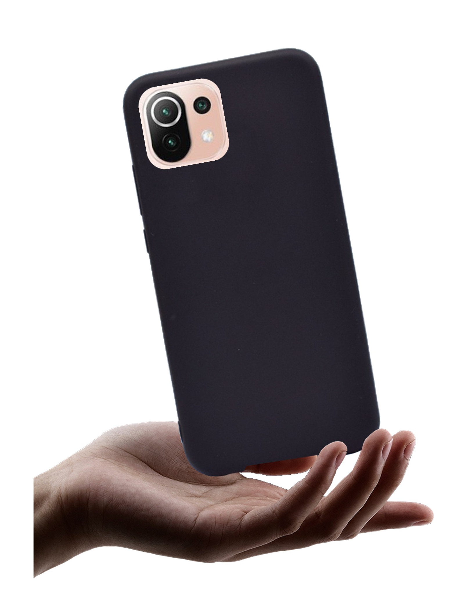 

Etui Case czarne matowe Black do Xiaomi Mi11 Lite